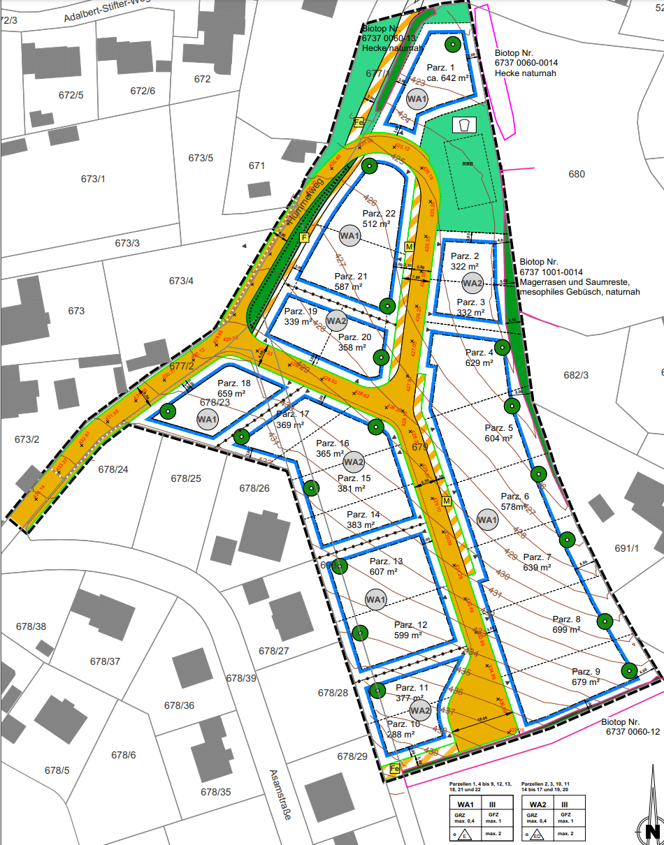 Bebauungsplan BBA-neu